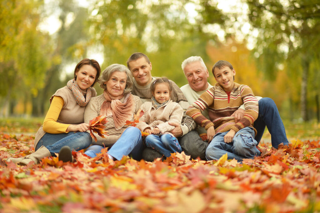 happy family portrait